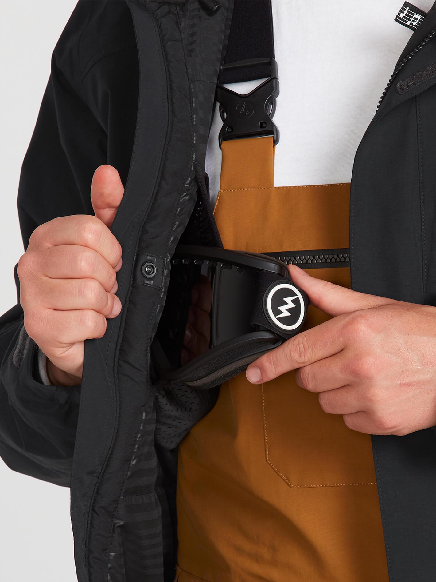 Gore-Tex L Insulated Snow Jacket - BLACK