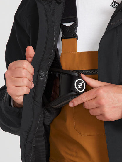 Gore-Tex L Insulated Snow Jacket - BLACK