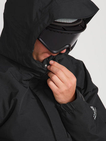 Gore-Tex L Insulated Snow Jacket - BLACK