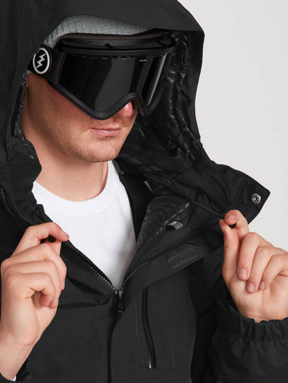 Gore-Tex L Insulated Snow Jacket - BLACK