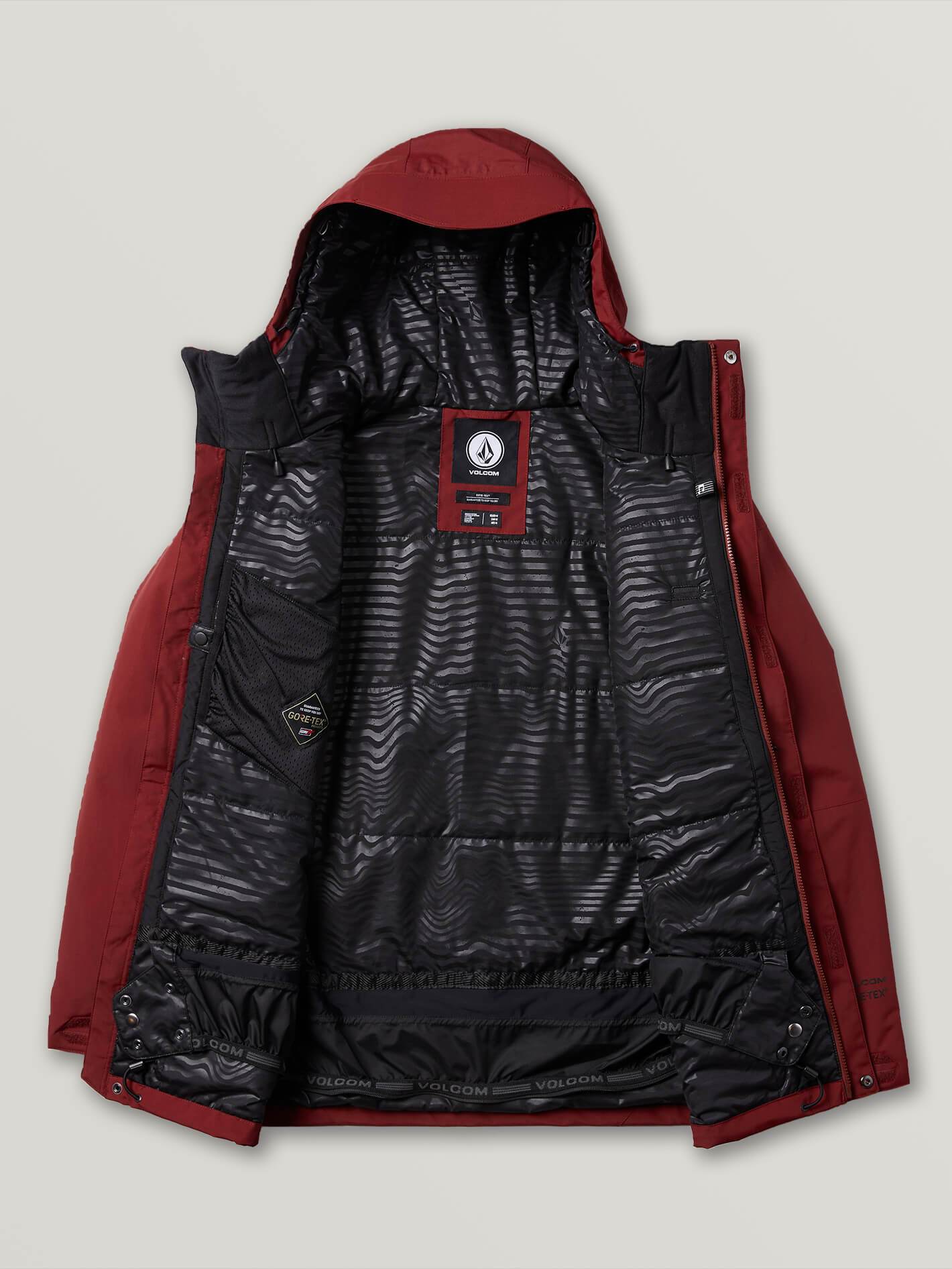 Veste De Snow Gore-Tex L Isolante - BURNT RED