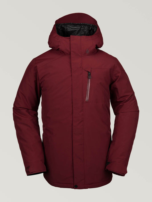 Gore-Tex L Isolierte Schneejacke - BURNT RED