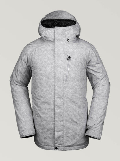 Isolierte Gore-Tex L Schneejacke - HEATHER GREY