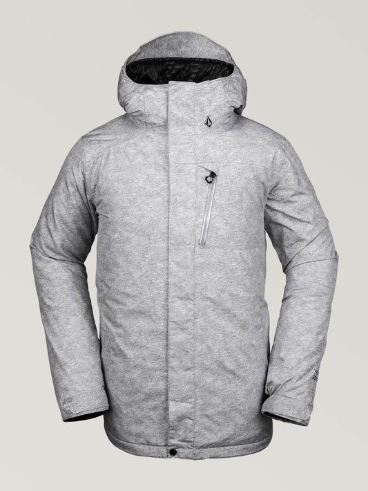 Isolierte Gore-Tex L Schneejacke - HEATHER GREY