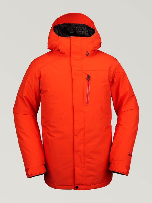 Isolierte Gore-Tex L Schneejacke – ORANGE