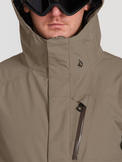 Isolierte Gore-Tex L Schneejacke - TEAK