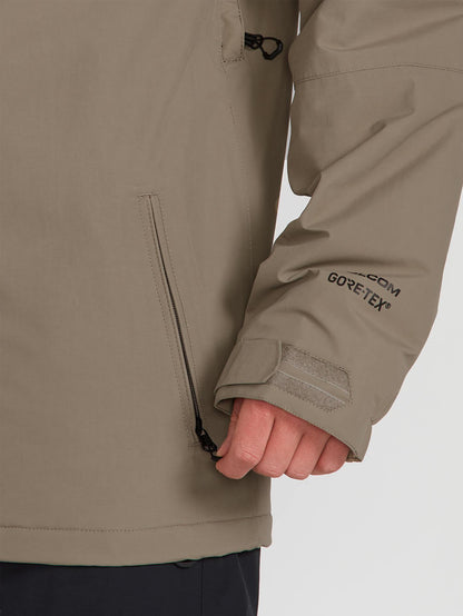 Isolierte Gore-Tex L Schneejacke - TEAK