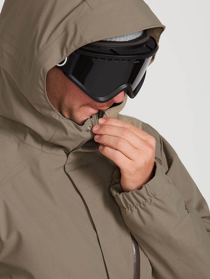 Isolierte Gore-Tex L Schneejacke - TEAK