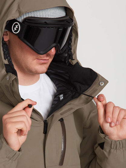 Isolierte Gore-Tex L Schneejacke - TEAK