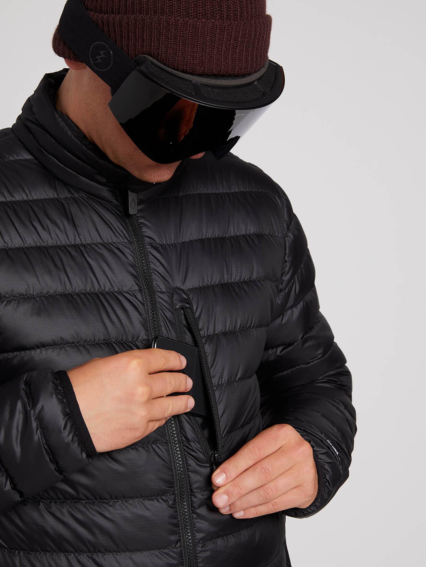 Puff Puff Give Schneejacke – SCHWARZ