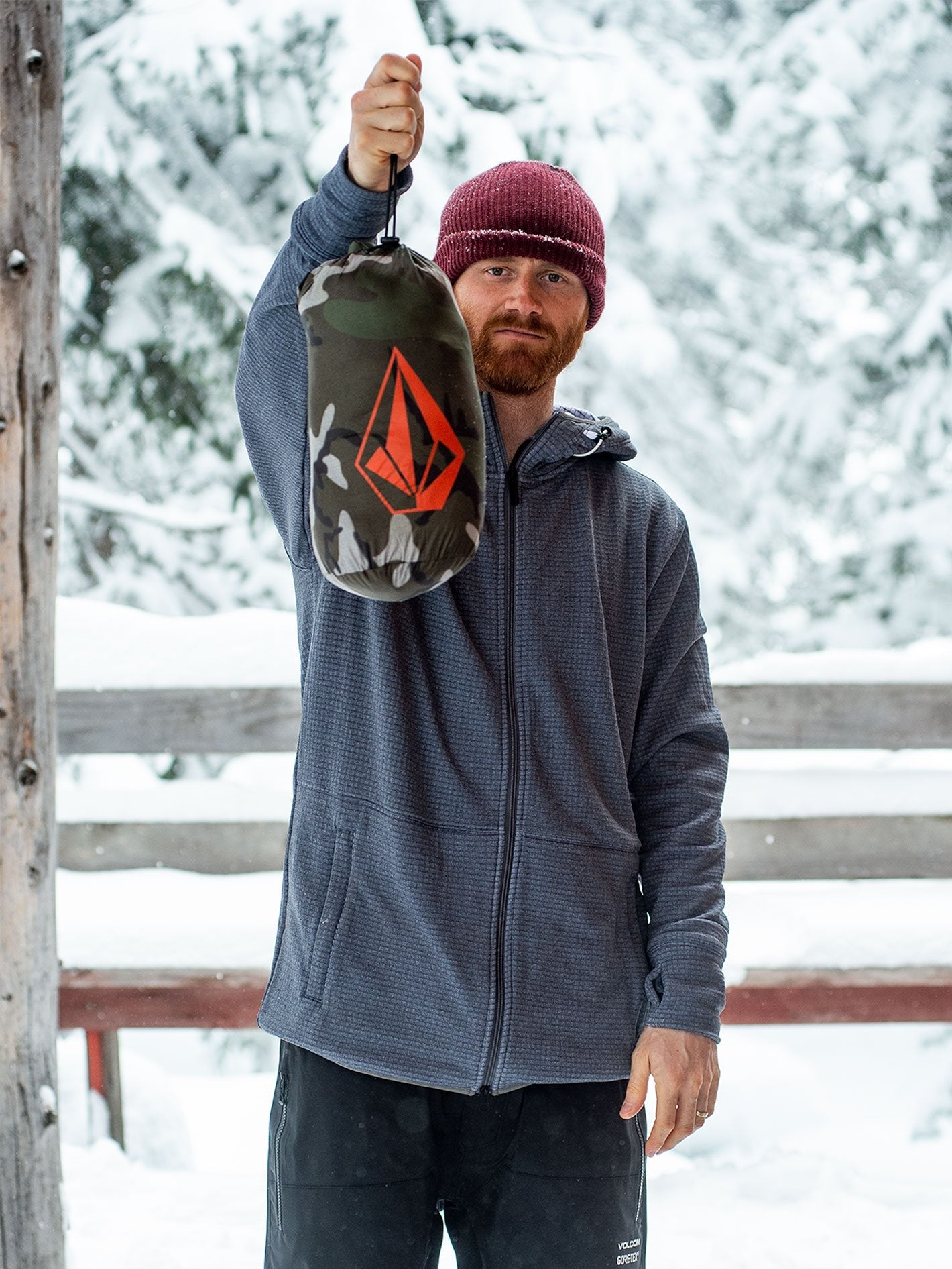 Puff Puff Give Snow Jacket - GI CAMO