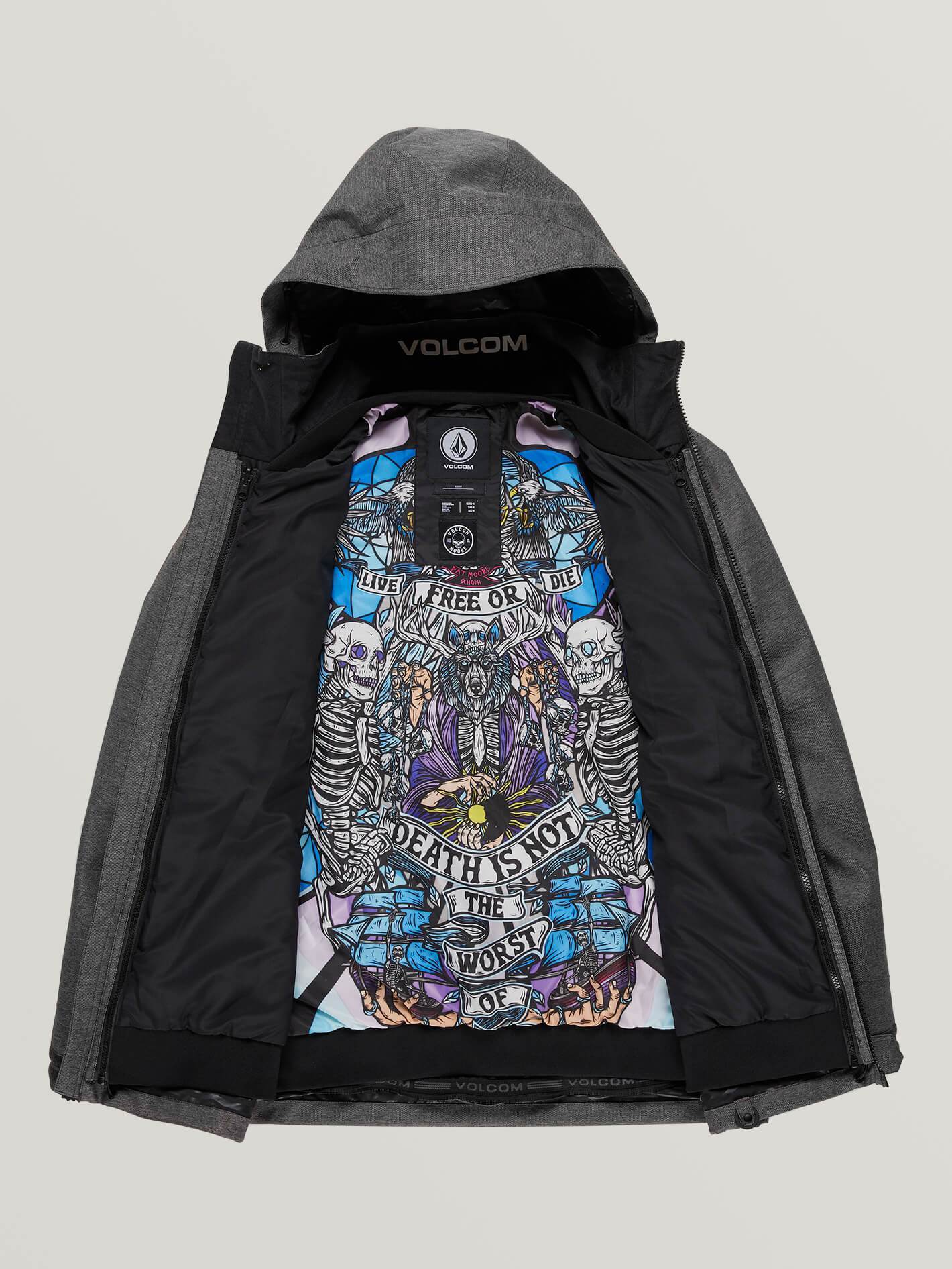 Pat Moore 3-In-1 Snow Jacket - BLACK
