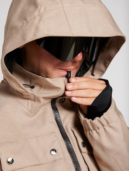 Pat Moore 3-In-1 Snow Jacket - BLACK