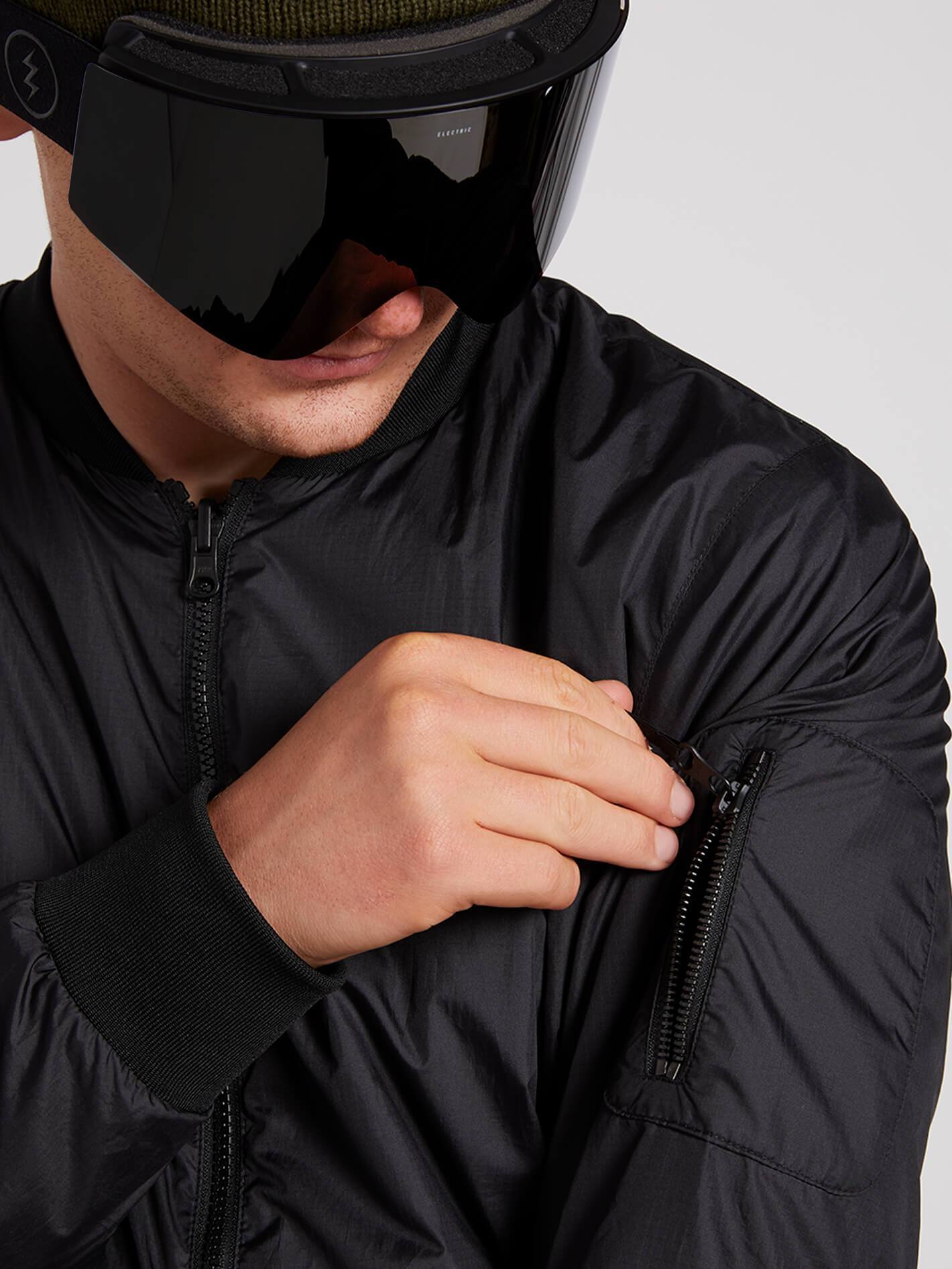 Pat Moore 3-In-1 Snow Jacket - BLACK