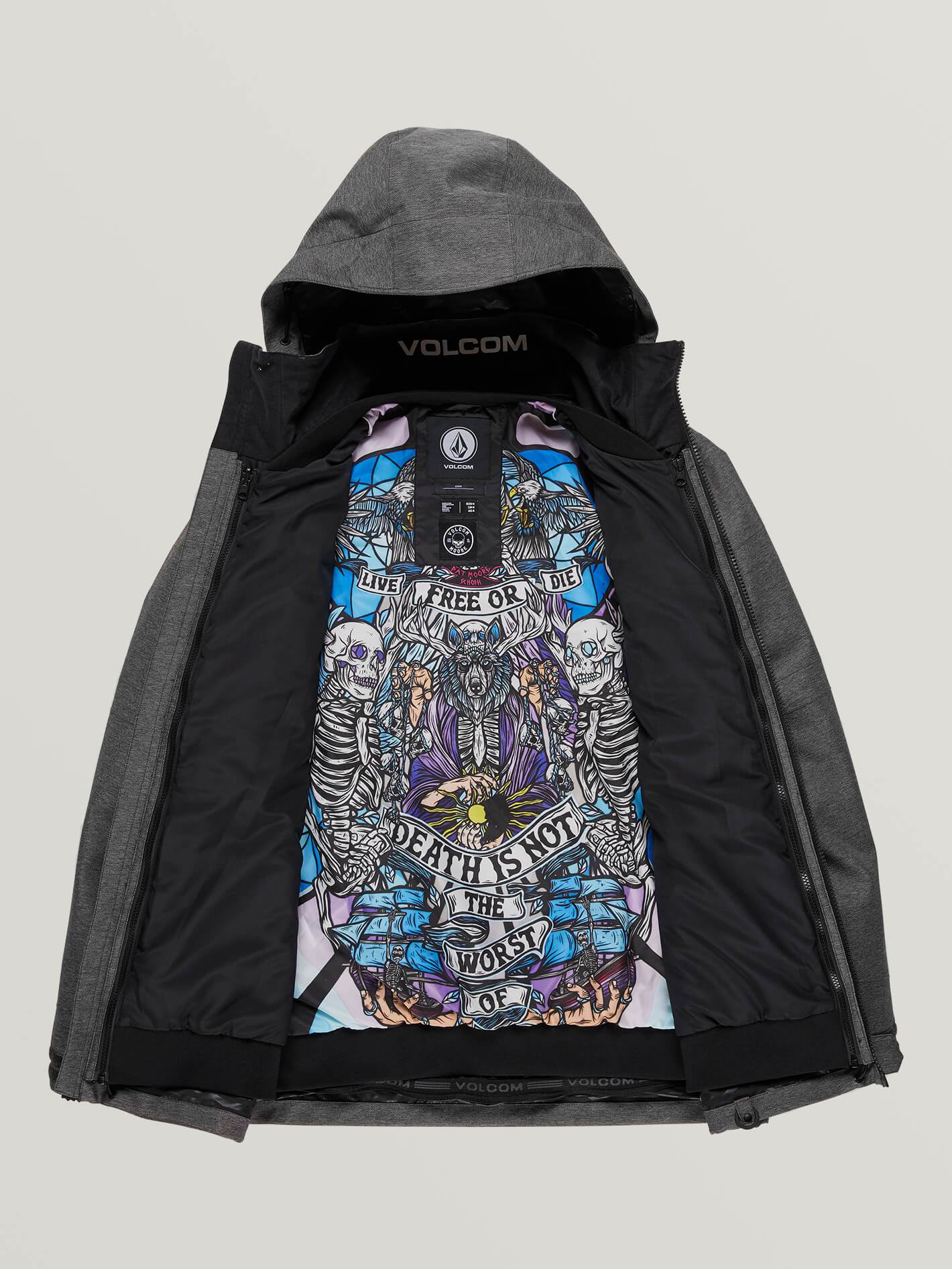 Pat Moore 3-in-1-Jacke für Herren – Schwarz