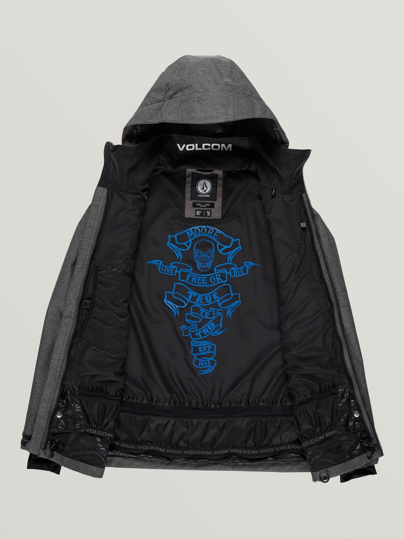 Pat Moore 3-In-1 Snow Jacket - BLACK