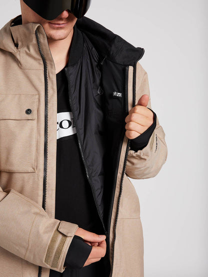 Pat Moore 3-In-1 Snow Jacket - BLACK