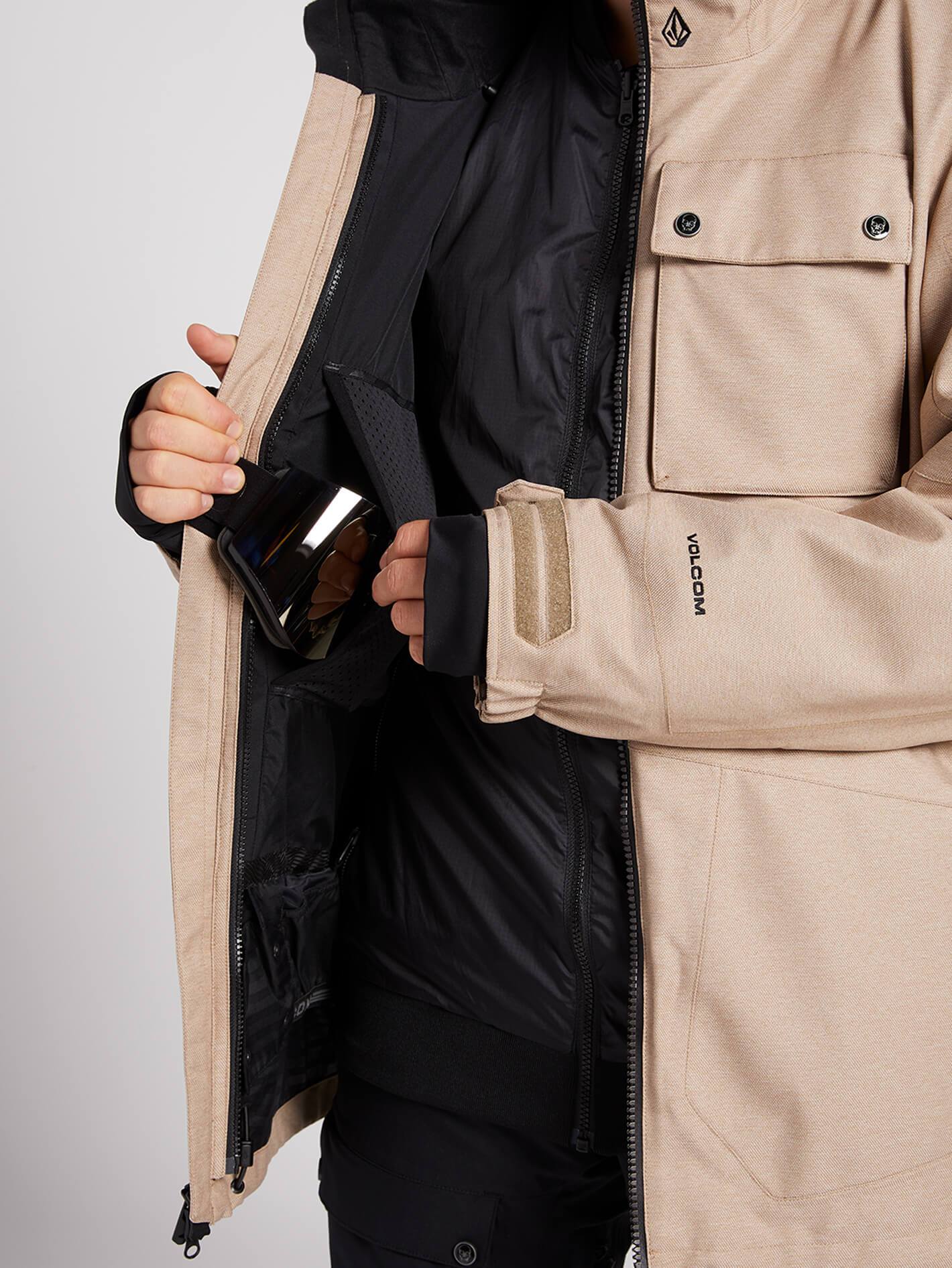 Pat Moore 3-in-1-Jacke für Herren – Schwarz