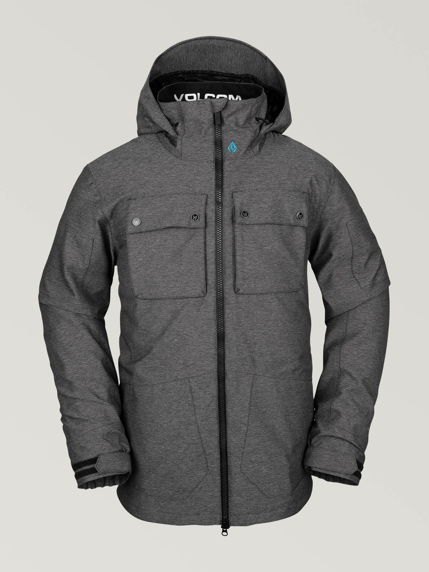 Pat Moore 3-in-1-Jacke für Herren – Schwarz
