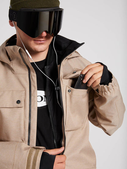Pat Moore 3-In-1 Snow Jacket - TEAK