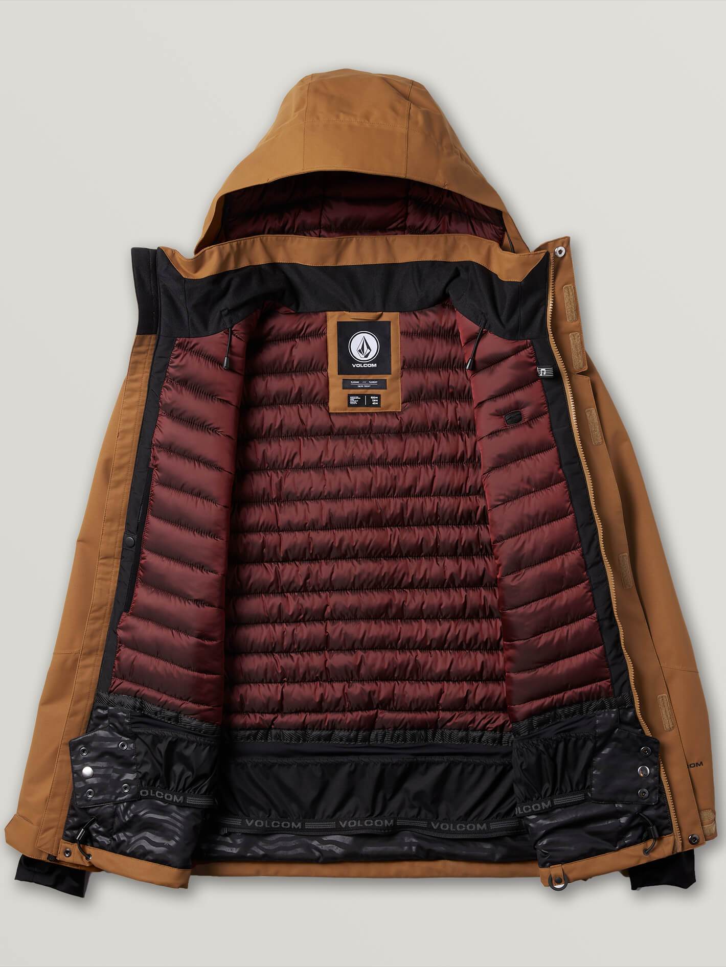Anders 2L Tds Schneejacke - KARAMELL