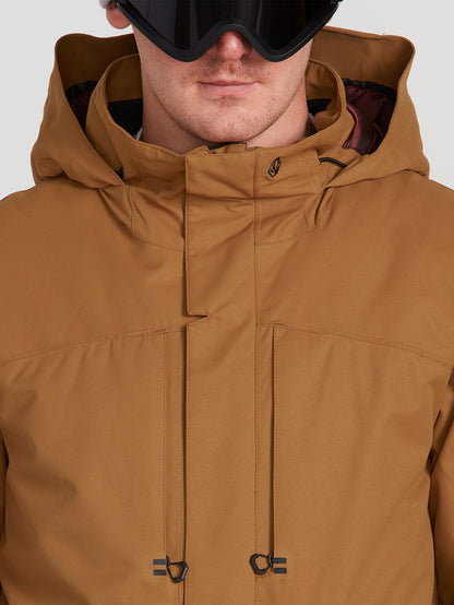 Anders 2L Tds Schneejacke - KARAMELL