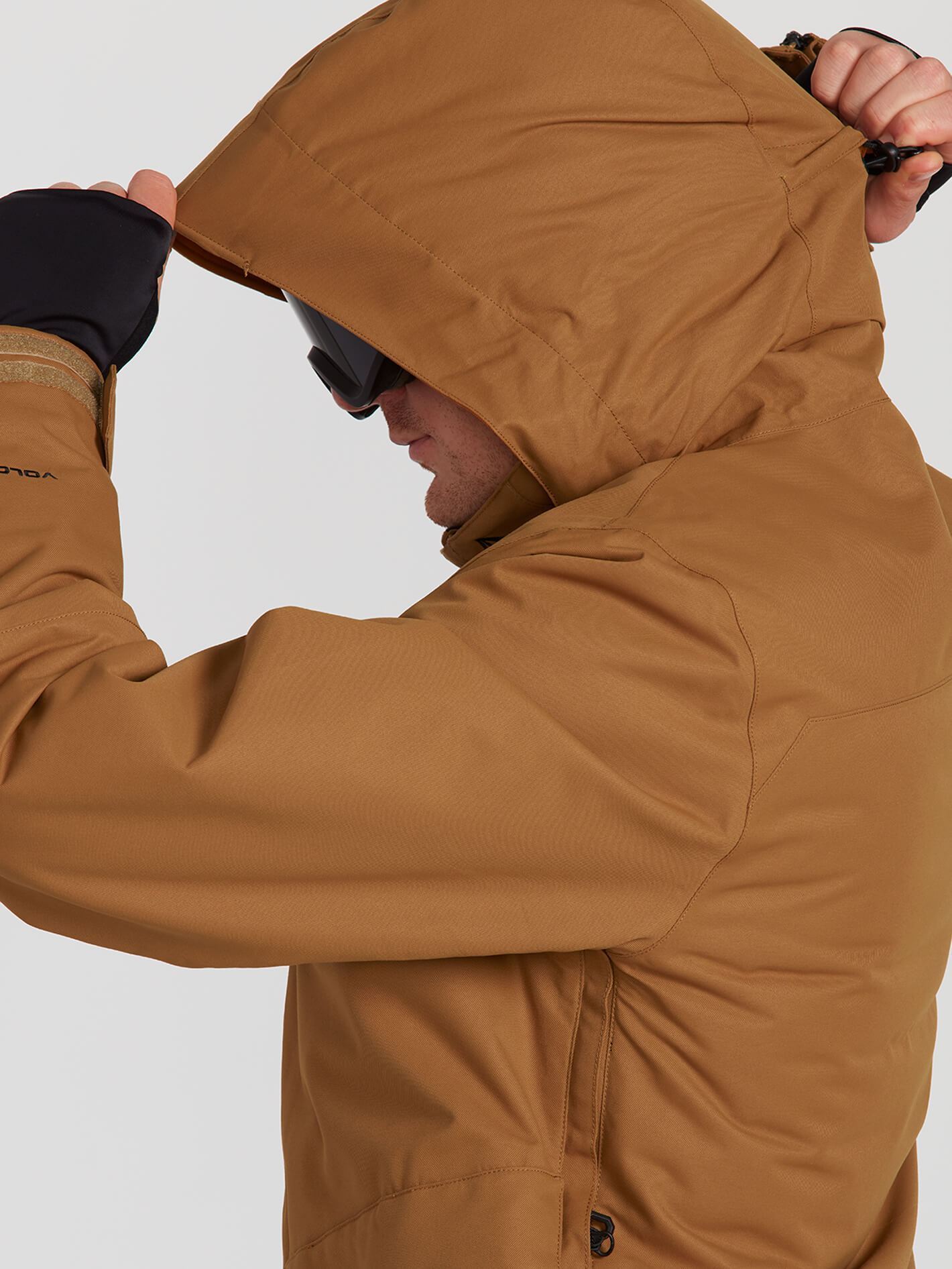 Anders 2L Tds Schneejacke - KARAMELL