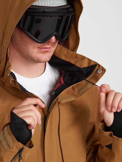 Anders 2L Tds Schneejacke - KARAMELL