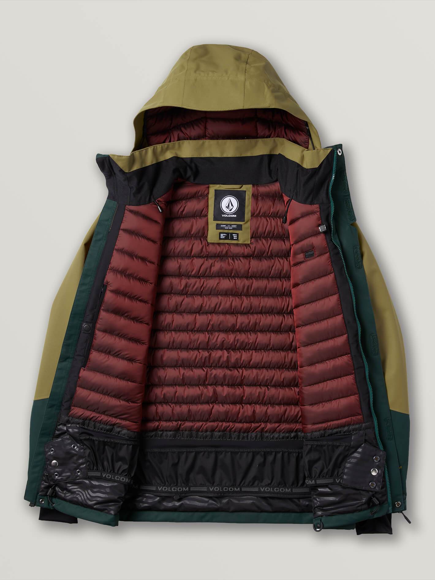 Anders 2L Tds Schneejacke - DUNKELGRÜN