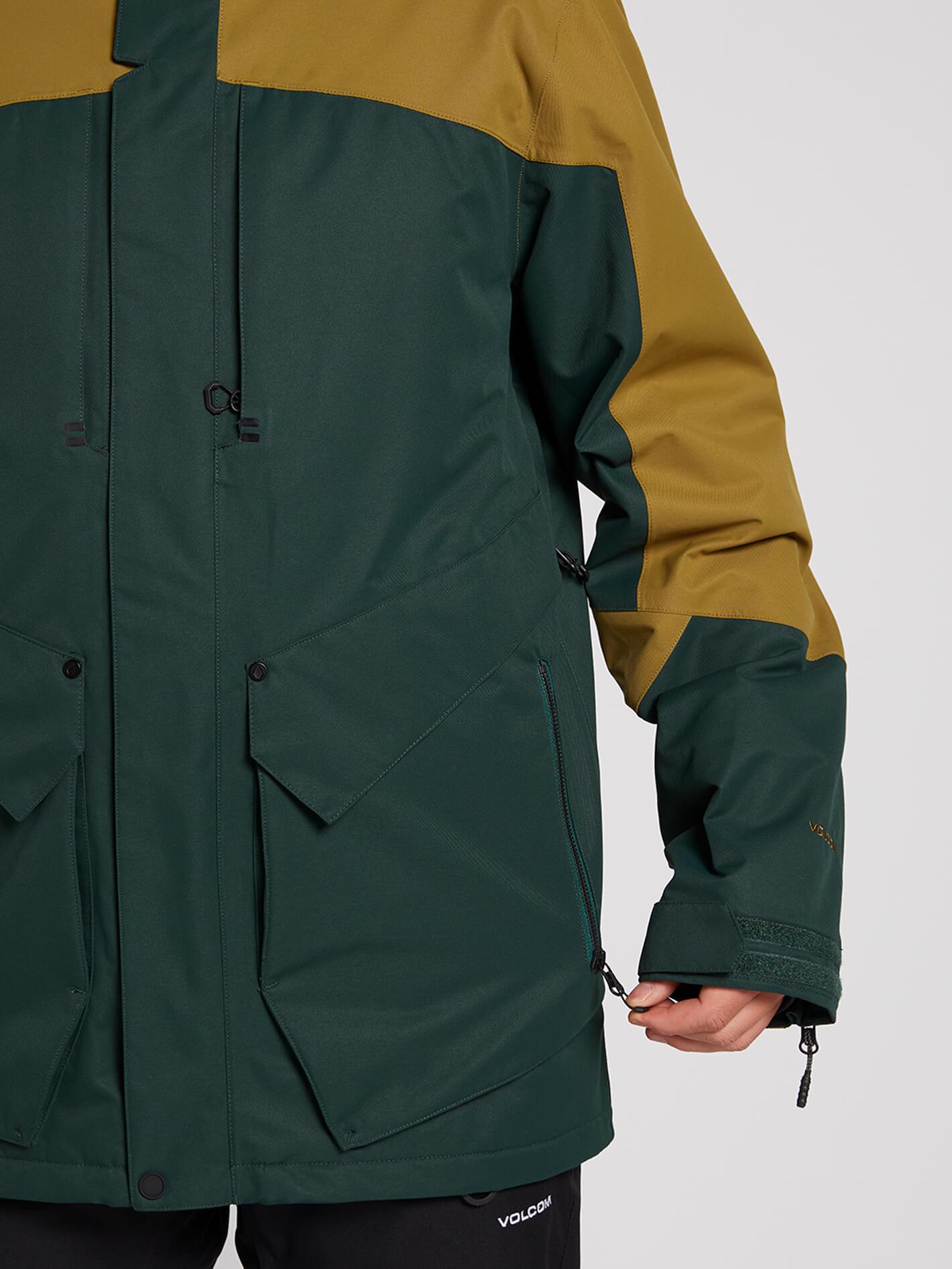 Anders 2L Tds Schneejacke - DUNKELGRÜN
