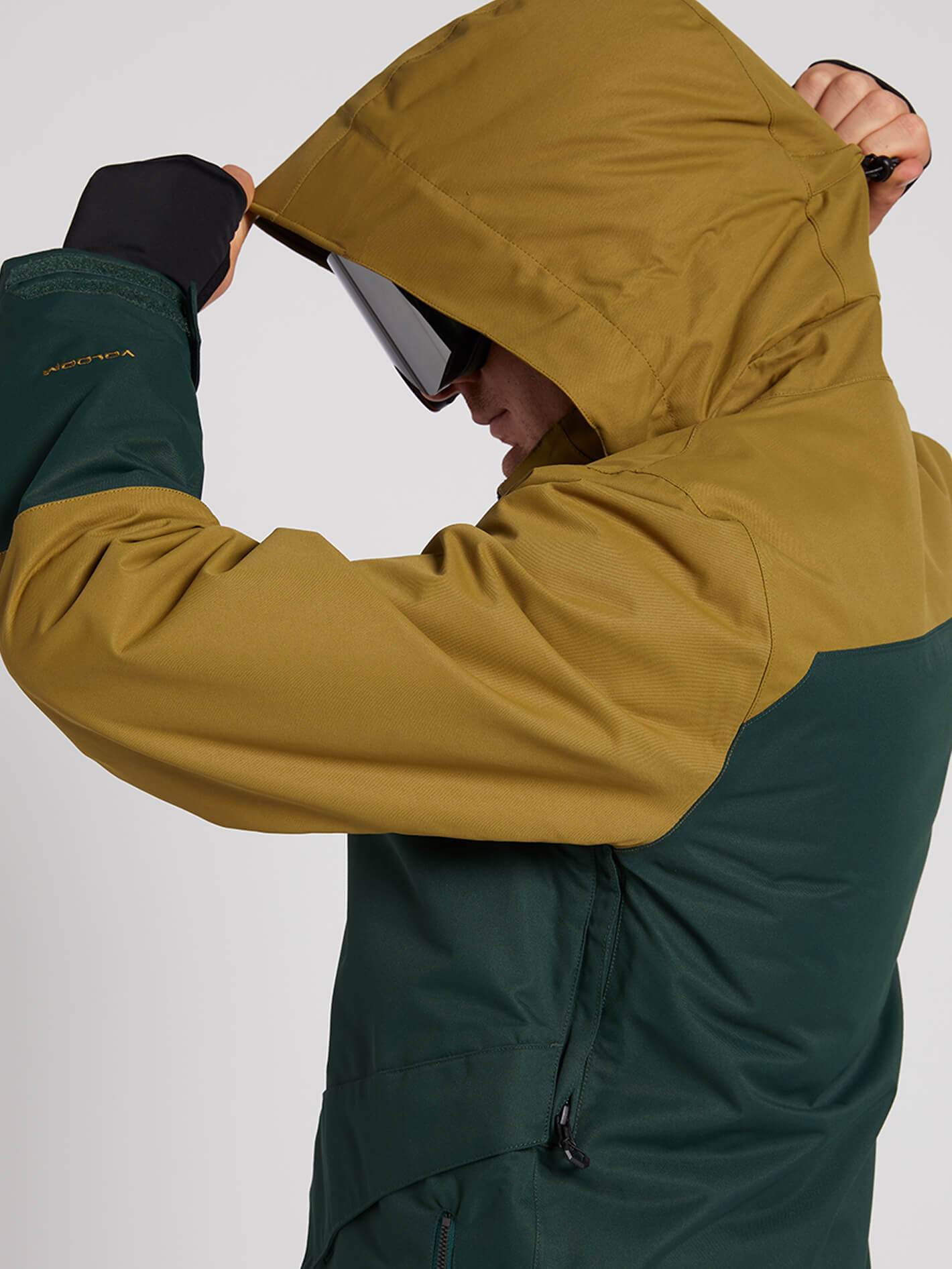 Anders 2L Tds Schneejacke - DUNKELGRÜN