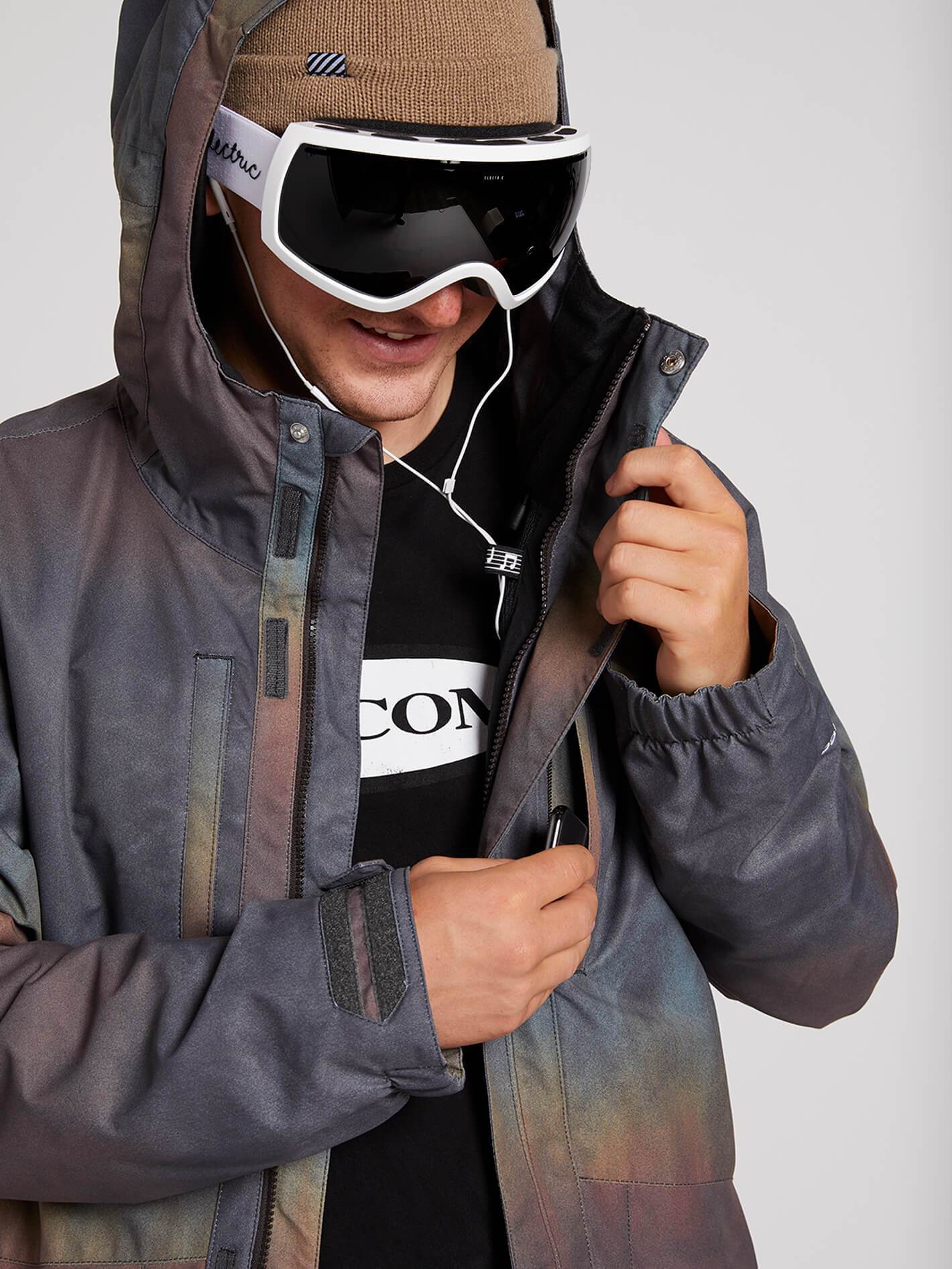 Veste De Snow Slyly Isolante - BLACK