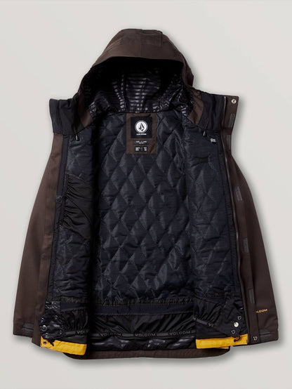 Slyly Insulated Snow Jacket - VINTAGE BLACK