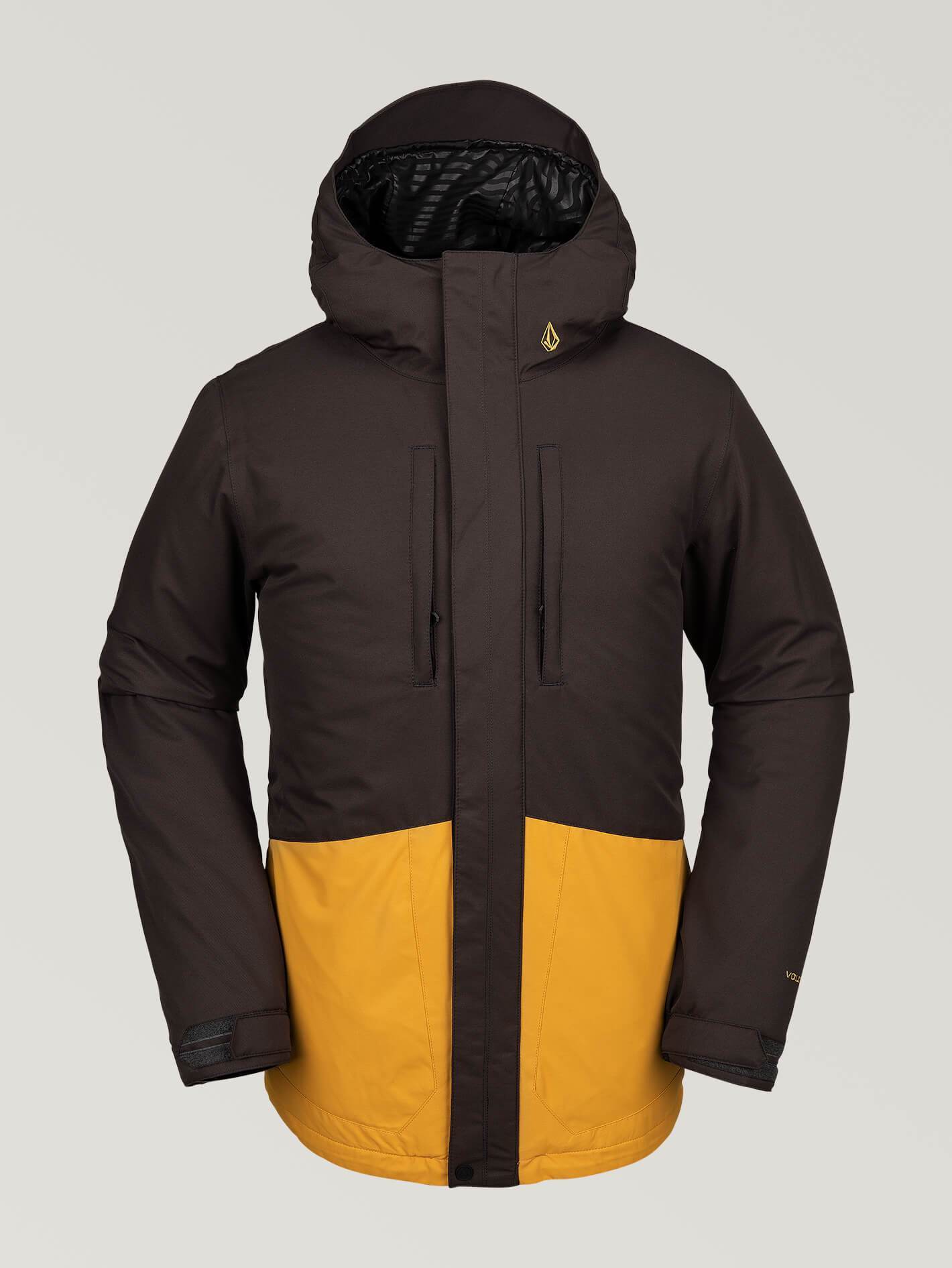 Slyly Insulated Snow Jacket - VINTAGE BLACK