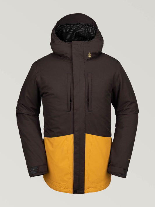 Slyly Isolierte Schneejacke – VINTAGE BLACK