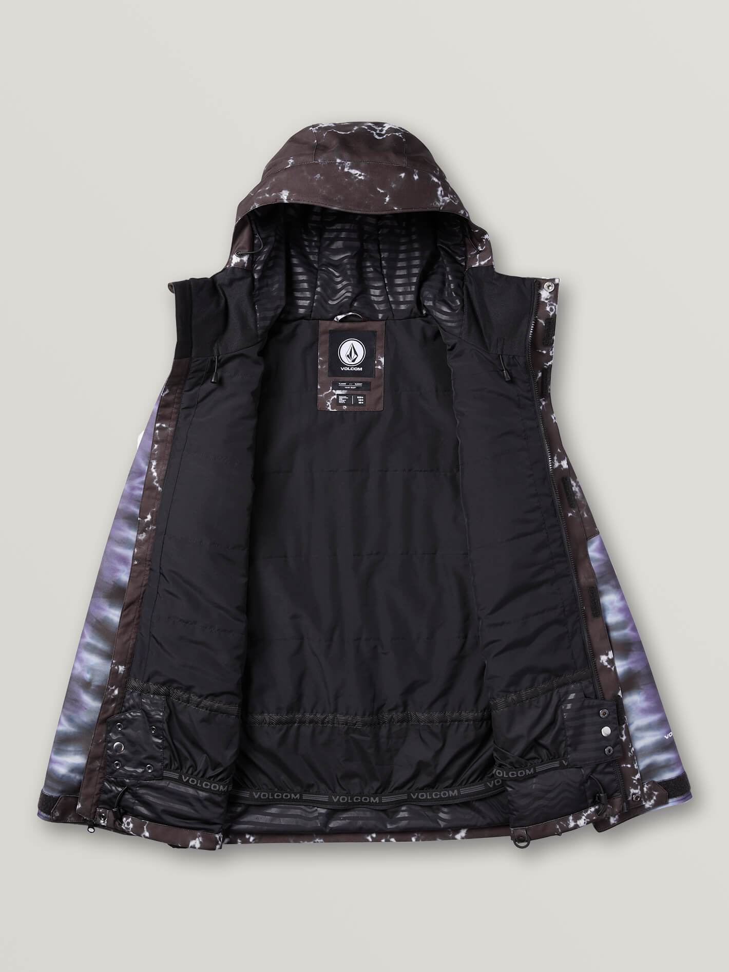 Scortch Isolierte Schneejacke – SCHWARZER DRUCK
