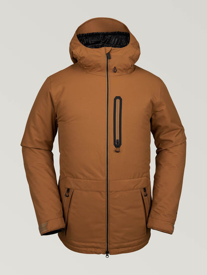 Deadly Stones Isolierte Schneejacke – KARAMELL