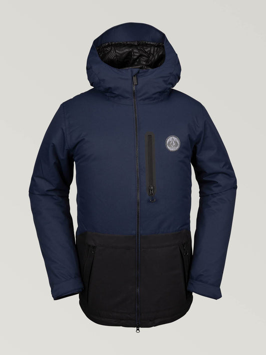 Deadly Stones Isolierte Schneejacke – MARINEBLAU