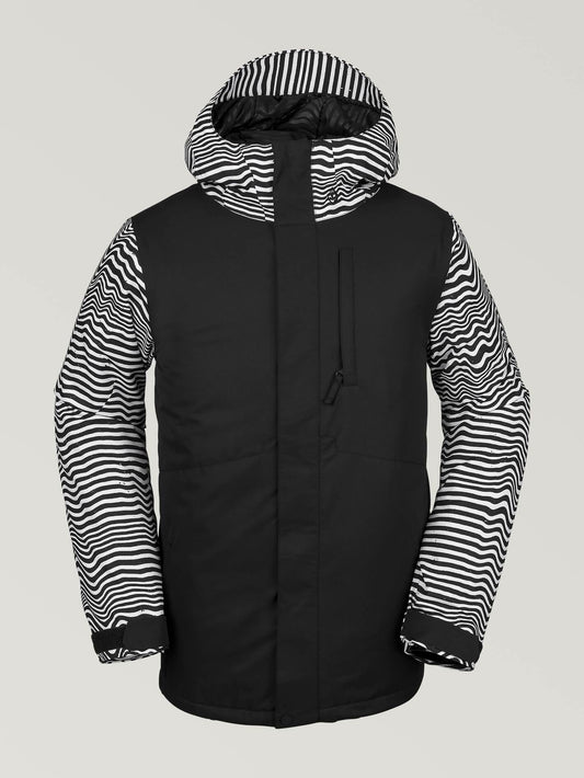 Forty 17 Isolierte Schneejacke – SCHWARZE STREIFEN