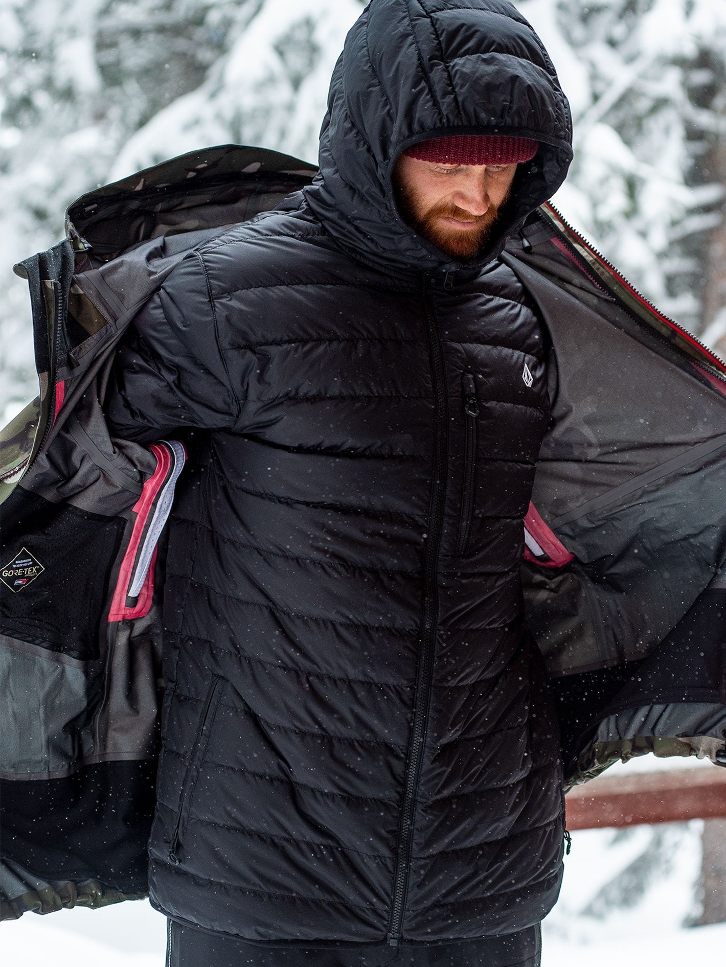 Owl 3-In-1 Gore-Tex Snow Jacket - GI CAMO