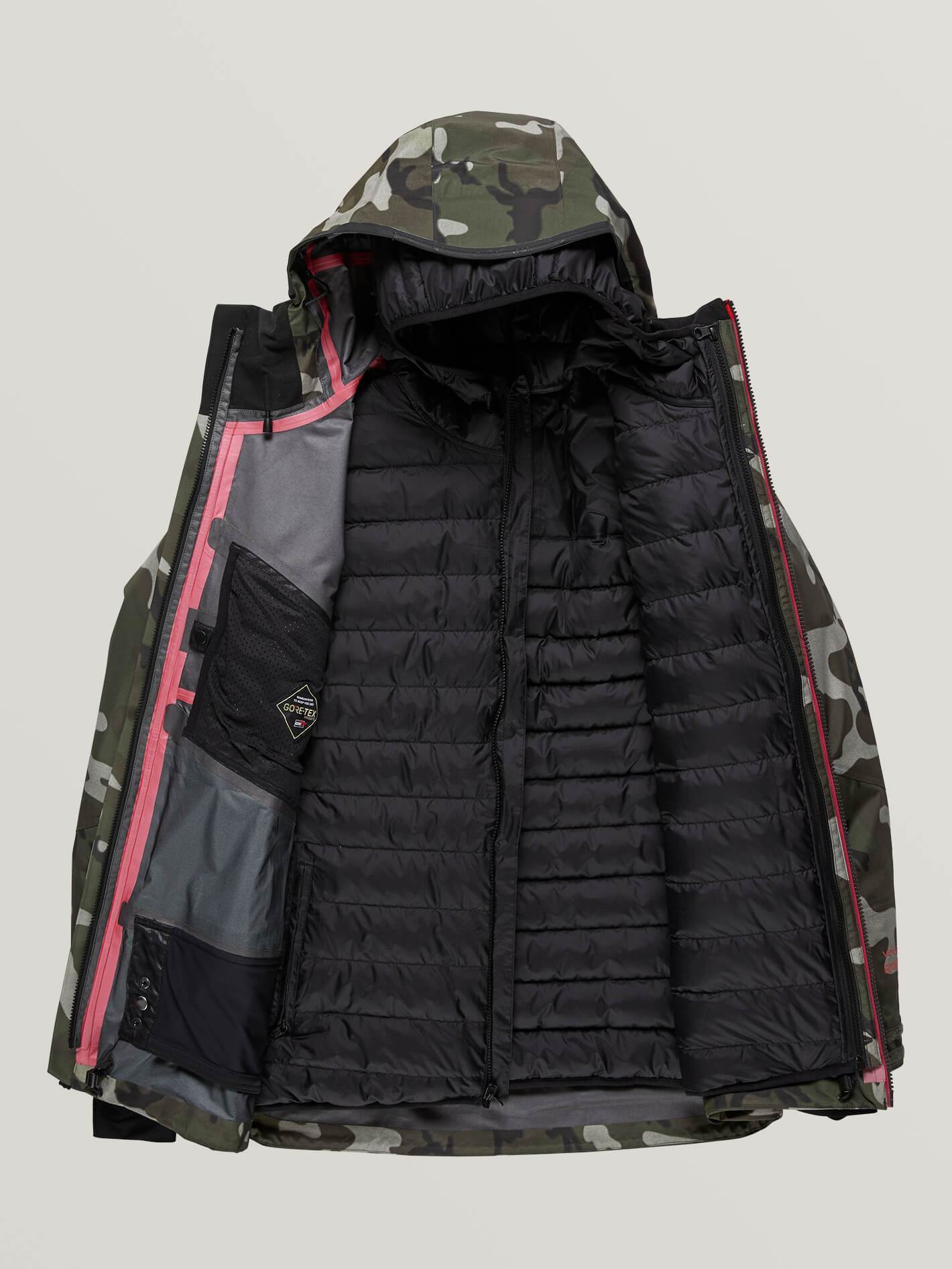 Owl 3-In-1 Gore-Tex Snow Jacket - GI CAMO
