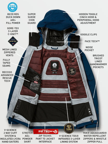 TDS INF GORE-TEX Snow Jacket - Blue