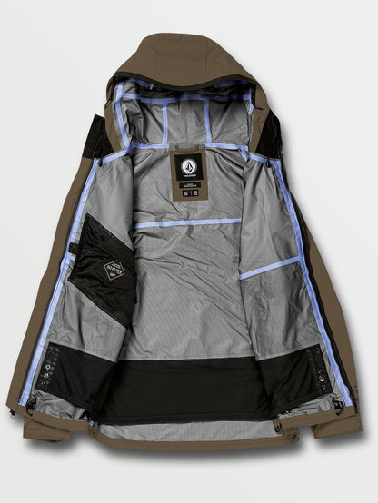 Snow Owl 3-in-1 GORE-TEX Jacke - Dark Teak