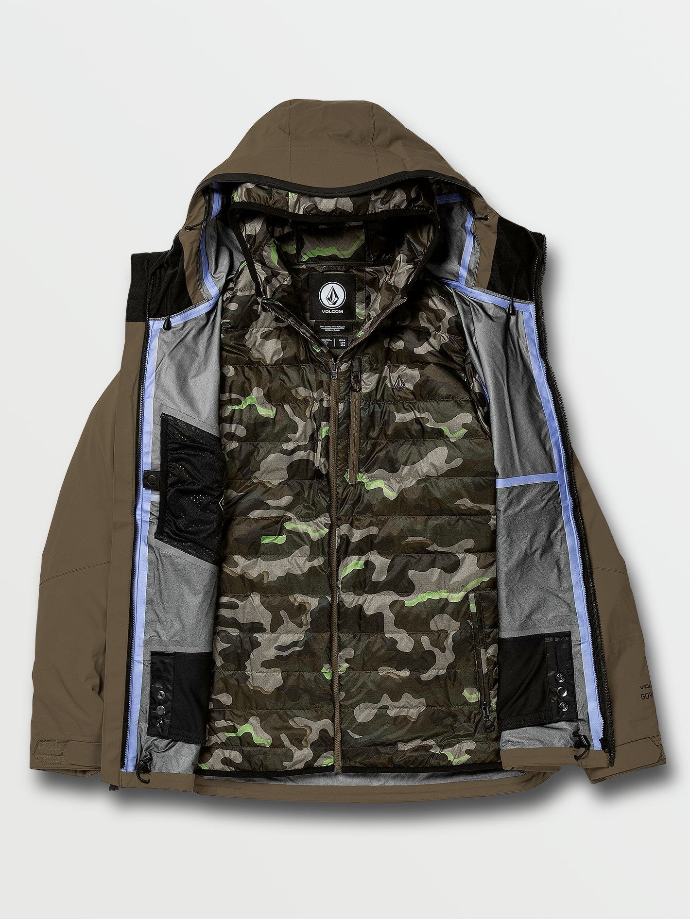 Snow Owl 3-in-1 GORE-TEX Jacke - Dark Teak