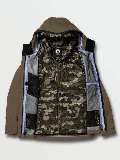 Snow Owl 3-in-1 GORE-TEX Jacke - Dark Teak