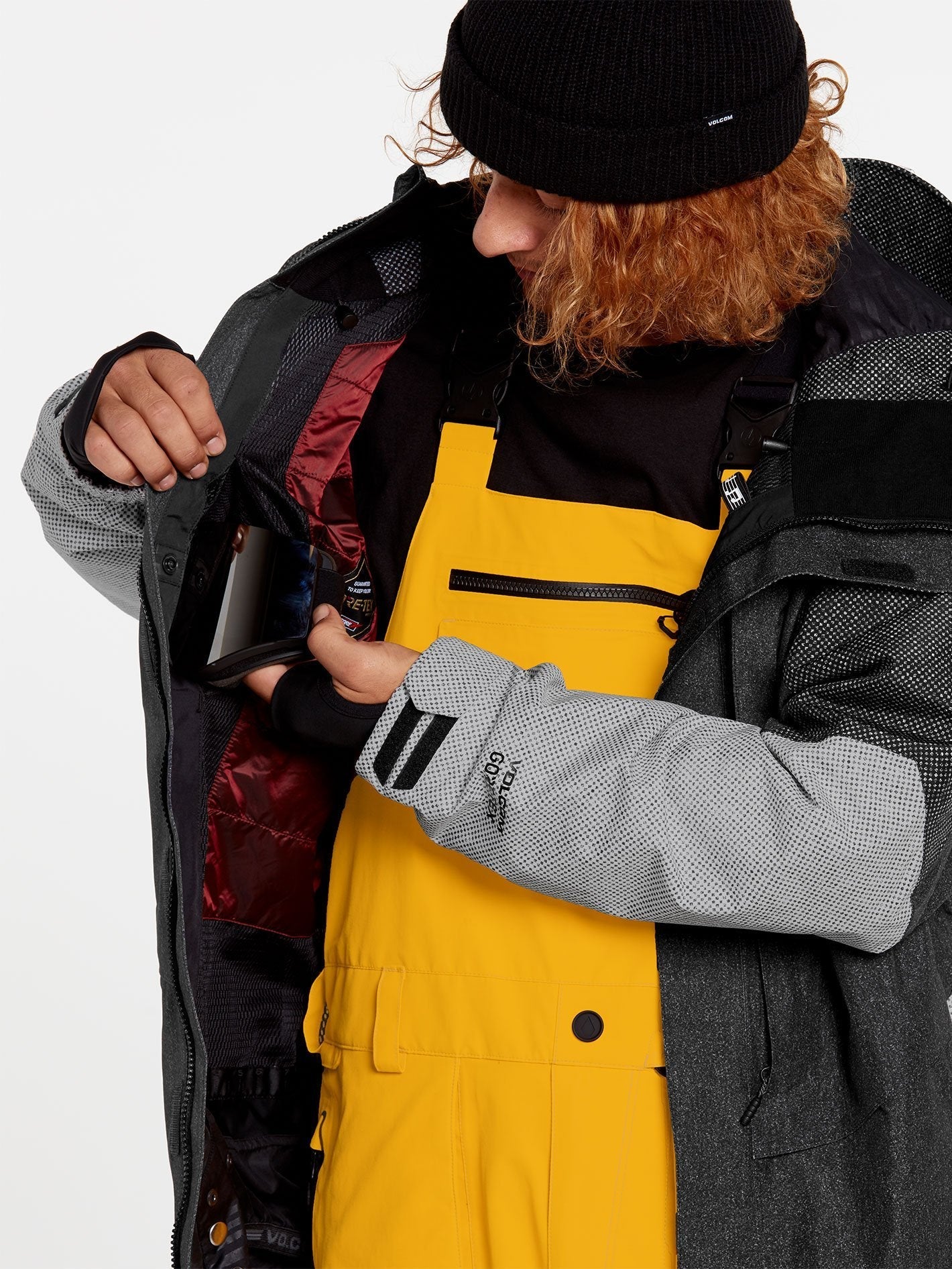 TDS 2L GORE-TEX Schneejacke - Black Static