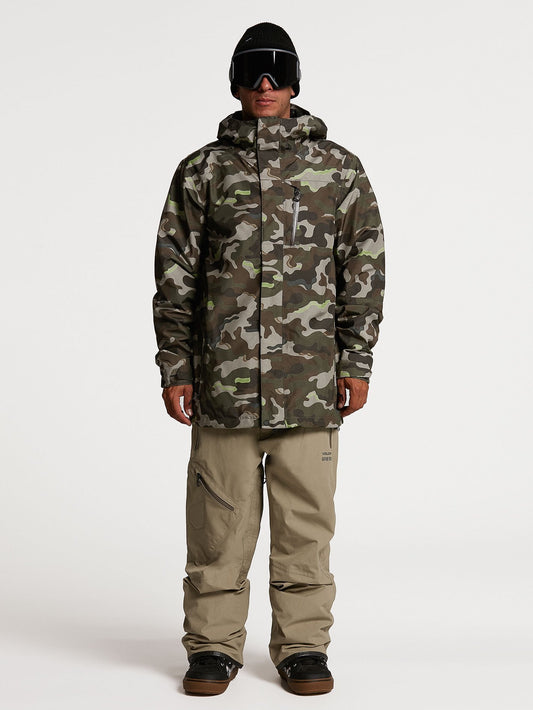 Schneejacke L Isoliert GORE-TEX - Army