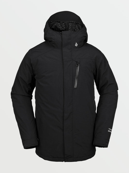 Schneejacke L Isoliert GORE-TEX - Schwarz