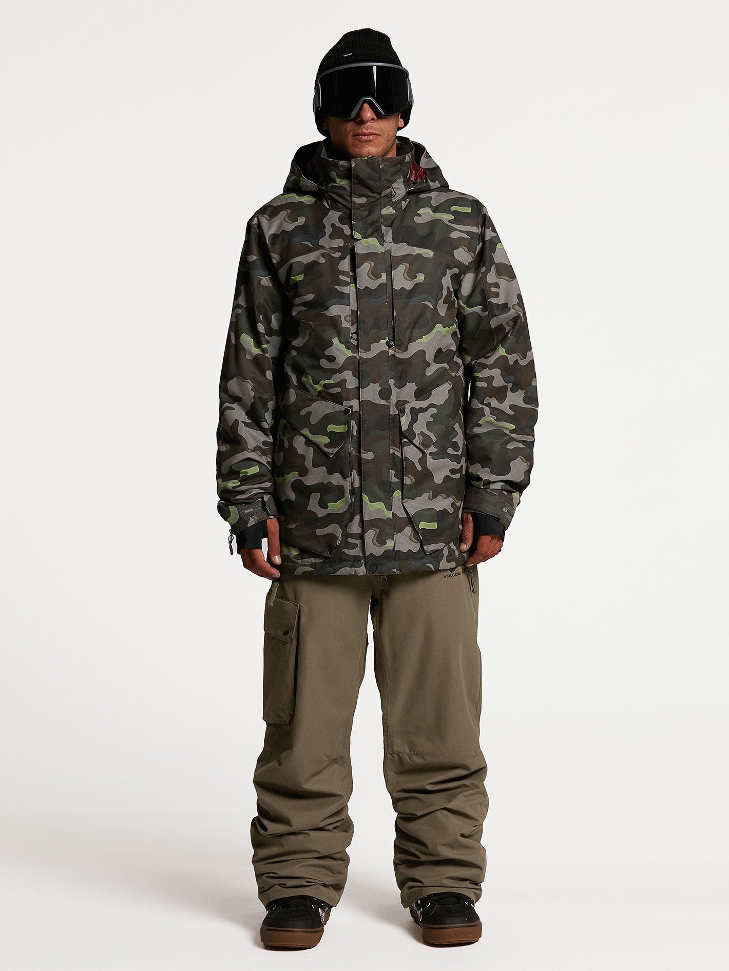 Anders 2L TDS Schneejacke - Army
