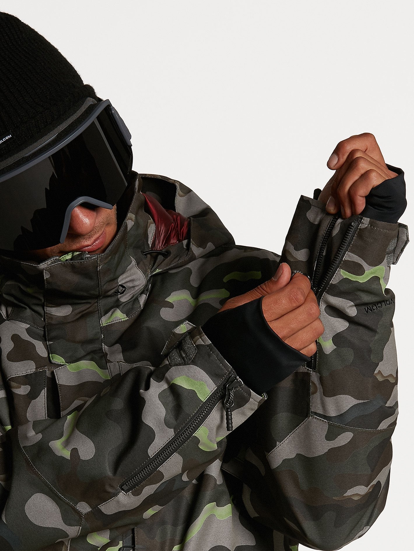 Anders 2L TDS Schneejacke - Army